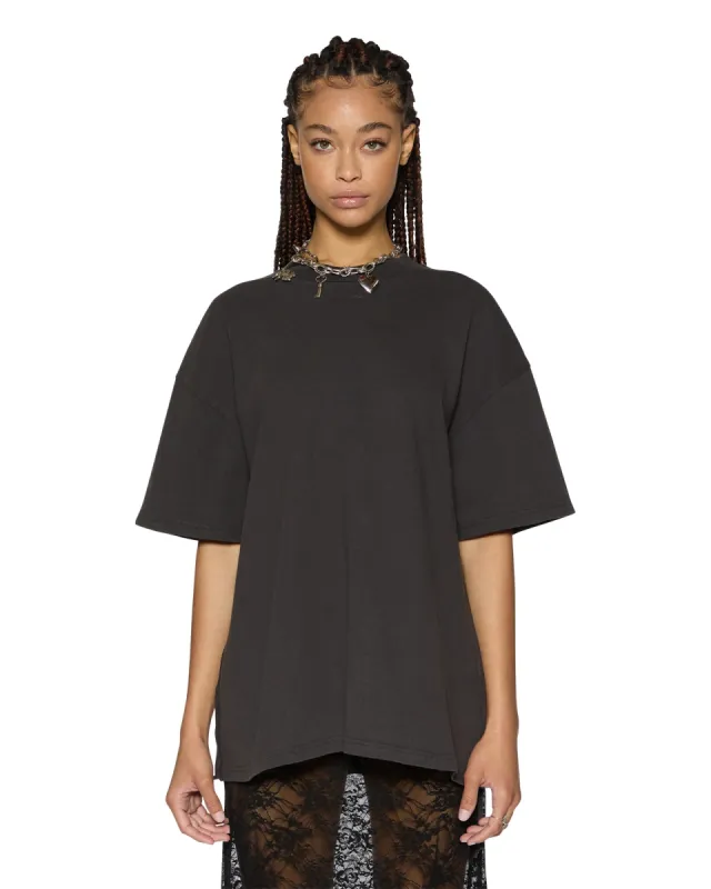 SOTT BOYFRIEND TEE BLACK sold by Ksubi