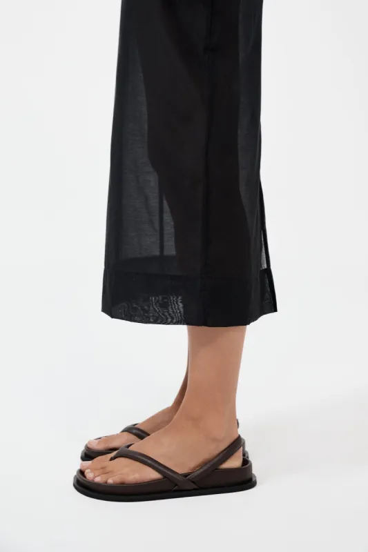 Sling Back Thong Sandal - Chocolate sold by St. Agni