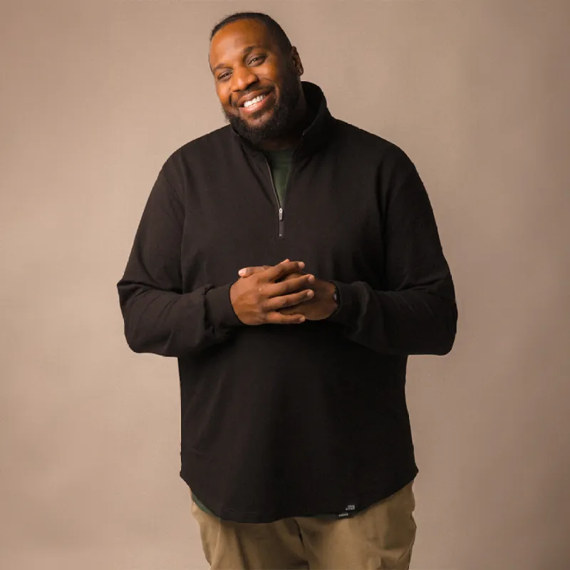 French Terry Quarter Zip sold by One Bone