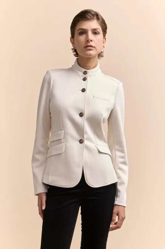 Stretch blazer sold by Tristan Style