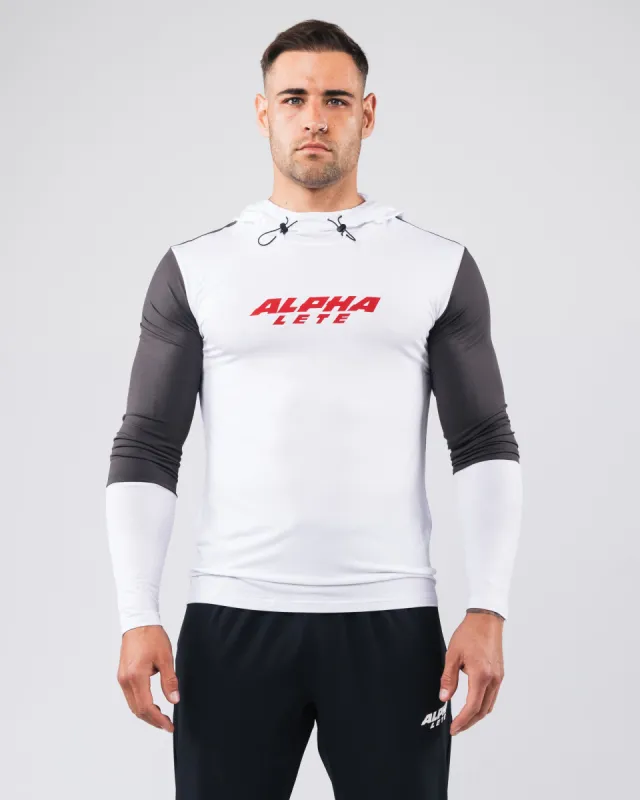 Agility Hoodie - White sold by Alphalete