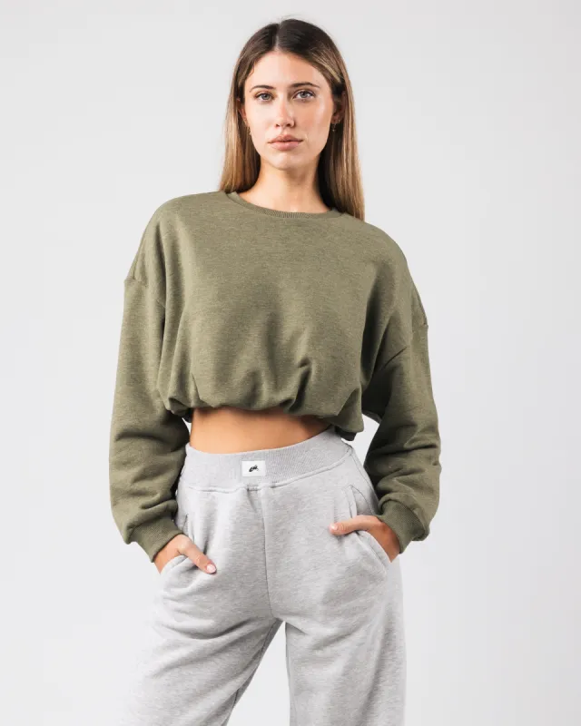 Bubble Crew - Heather Grand sold by Alphalete