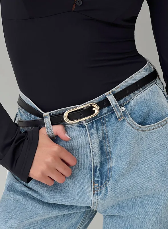 Allurement Belt Black sold by Princess Polly