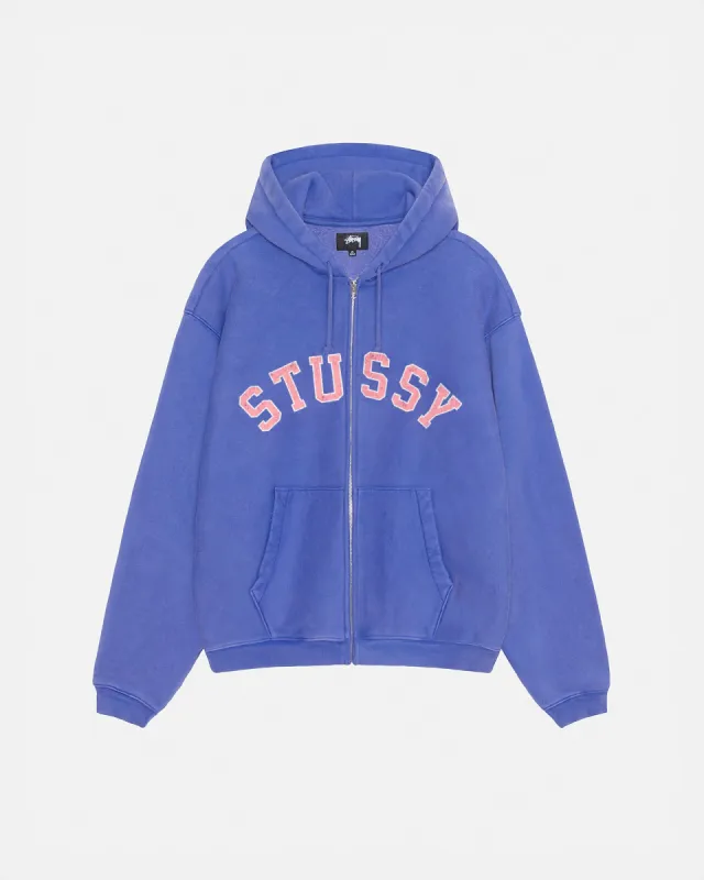 FADED GRAPHIC ZIP HOODIE sold by Stussy