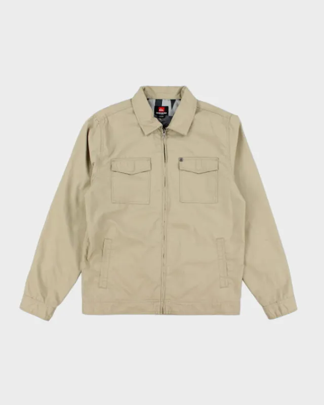 Vintage 2000's Quiksilver Harrington Zip Up Jacket - L sold by Rokit