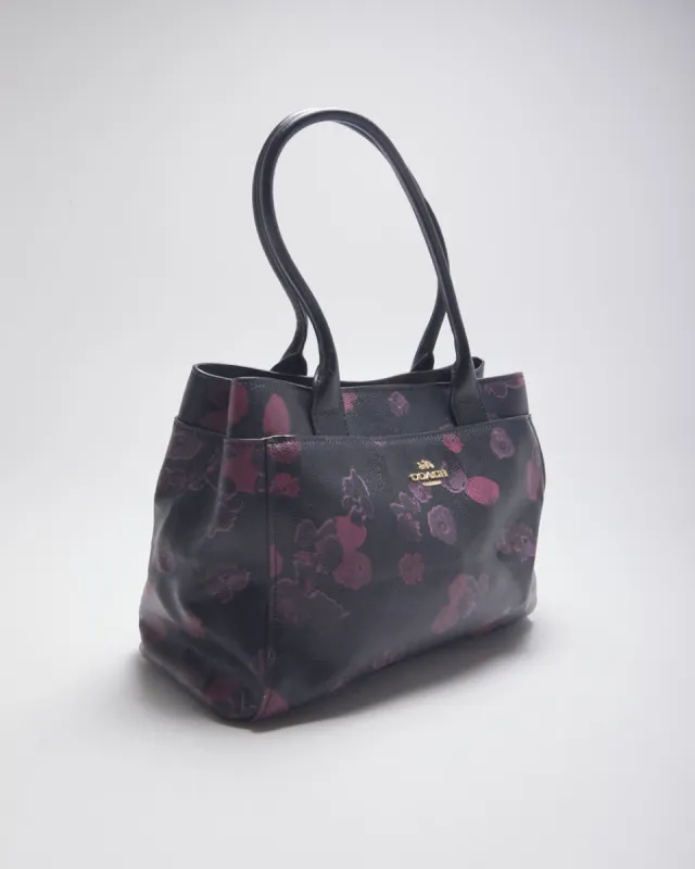 Coach Floral Leather Handbag sold by Rokit