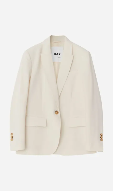 Day Birger Et Mikkelsen | Hector Blazer - Ivory sold by Sister & Co