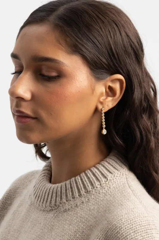 Ascent Earrings - 18ct Gold Plated sold by Social Studies Shop