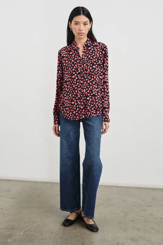 JOSEPHINE SHIRT - LOVE STRUCK sold by Rails
