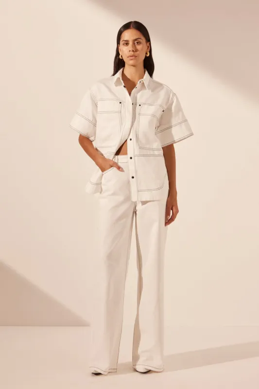 HANA STRAIGHT LEG JEAN sold by Shona Joy