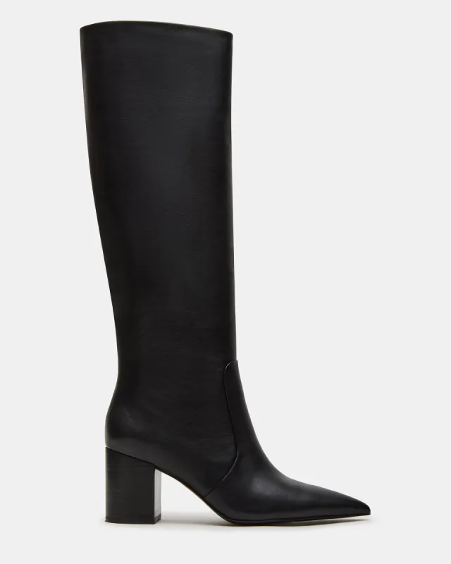 SKYLINE BLACK LEATHER sold by Steve Madden