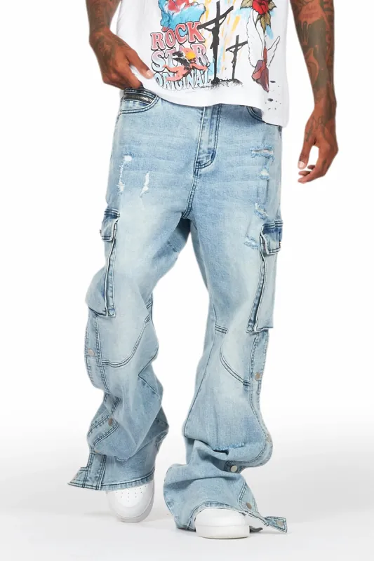 Kuiper Light Blue Baggy Fit Jean sold by Rockstar Original