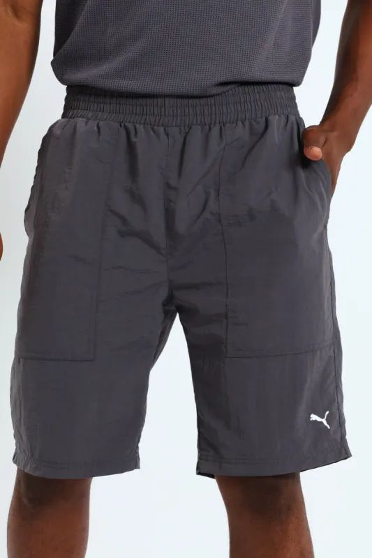 Woven Pocket Shorts - Dark Grey sold by Edgars