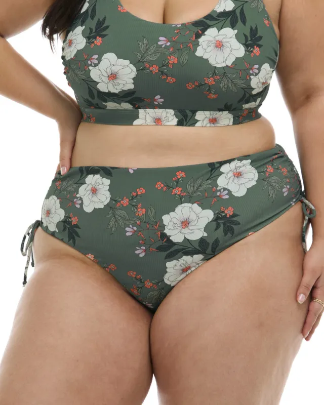 Aurora High Tide Plus Size Swim Bottom - Saguaro sold by Body Glove