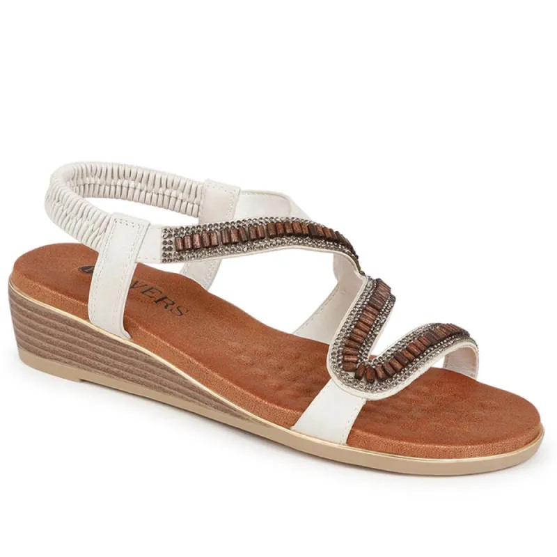 Embellished Wedge Sandals - BAIZH39069 / 325 346 sold by Shoe-Shop