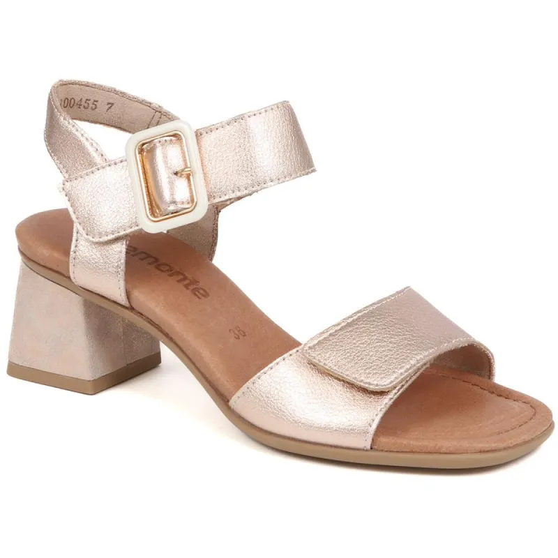 Leather Heeled Sandals - DRS39510 / 325 410 sold by Shoe-Shop