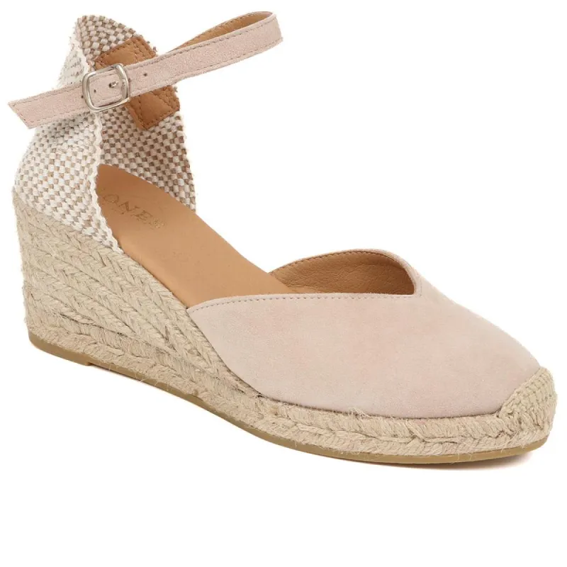 Rosina Leather Espadrilles  - ROSINA / 325 424 sold by Shoe-Shop