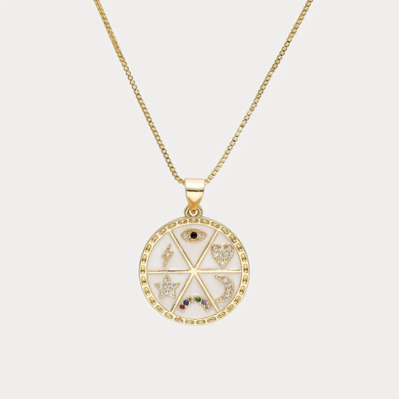 Demon Eye Guardian Necklace sold by Selenichast