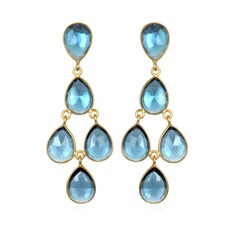 Cabo Chandelier Earring sold by Amelia Rose Design