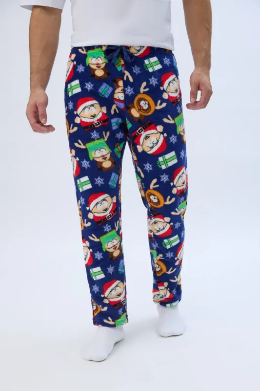South Park Printed Plush Pajama Pants sold by Bluenotes