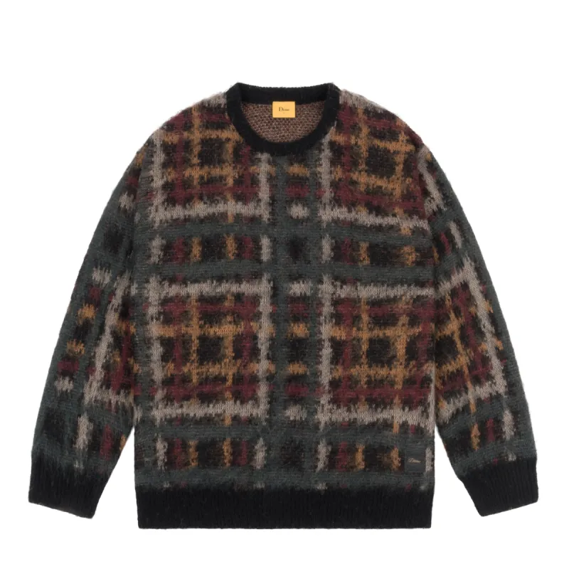 Plaid Mohair Knit sold by Dime