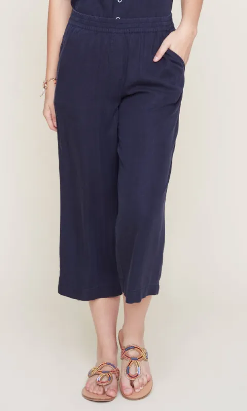 Cropped Tencel Wide Leg Pant sold by Revolution