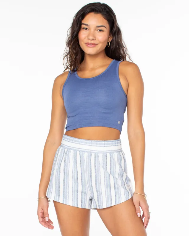 Good Keepsake Crop Top - Coastal Fjord sold by Roxy