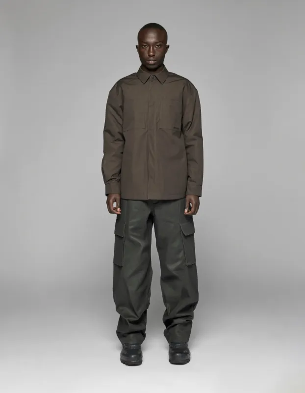 Canvas Cargo Trousers - Ash Grey sold by Han Kjøbenhavn