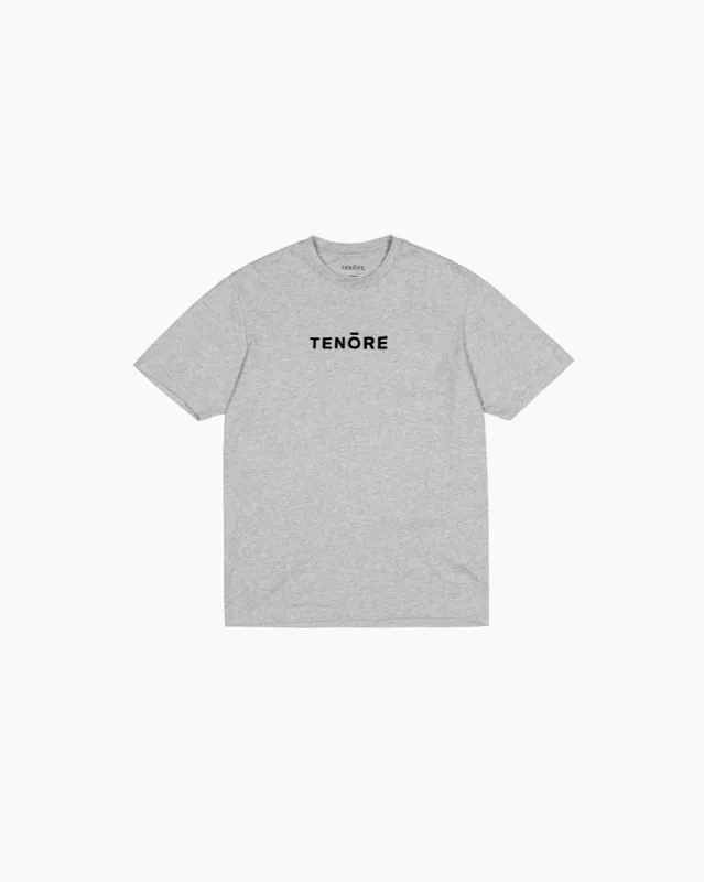 Tenore Classic Logo Tee - HEATHER GREY sold by Sun Diego Boardshops