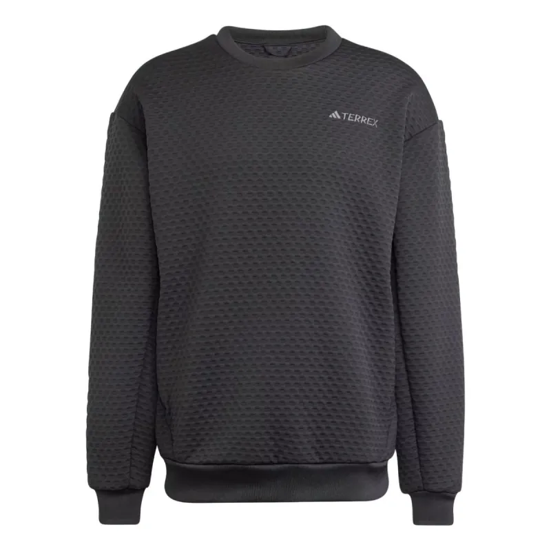 adidas Terrex Xploric Crewneck Sweatshirt 'Black' IX3941 sold by KicksCrew