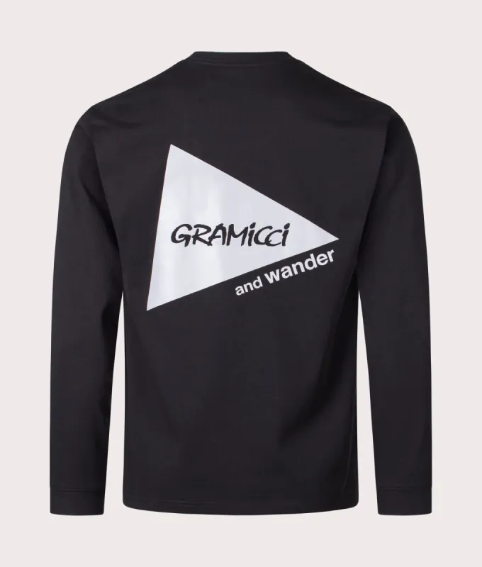 x and wander Backprint Long Sleeve T-Shirt sold by EQVVS