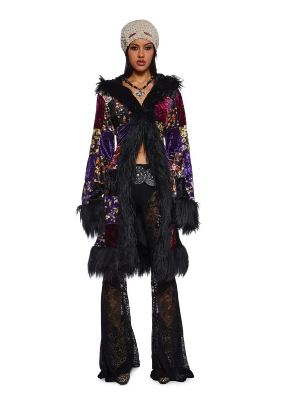 Bold Love Velvet Coat sold by Dolls Kill