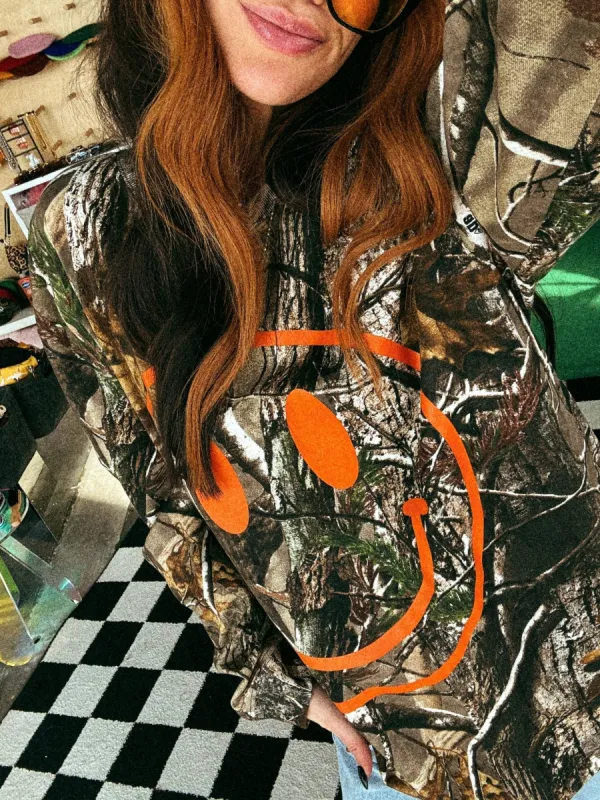 The World Needs Your Magic Oversized Long Sleeve Tee in Camo *RESTOCKED* sold by Dressed In Lala