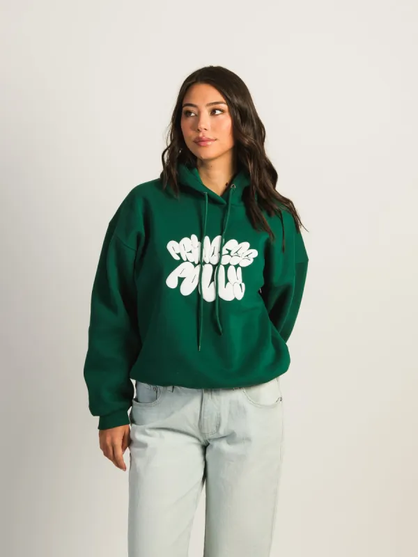 PRINCESS POLLY BUBBLE TEXT HOODIE sold by Boathouse