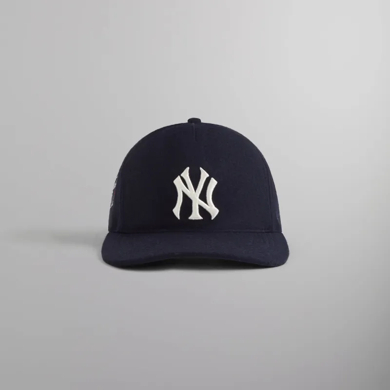 Kith & '47 for the New York Yankees Wool Rose Hitch Snapback - Nocturnal sold by Kith