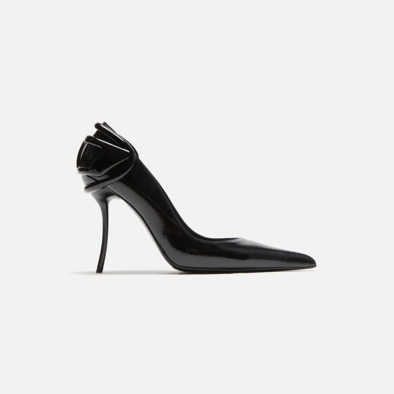 Diesel D-Ten & Half-Glossy Pumps - Naplak Black sold by Kith