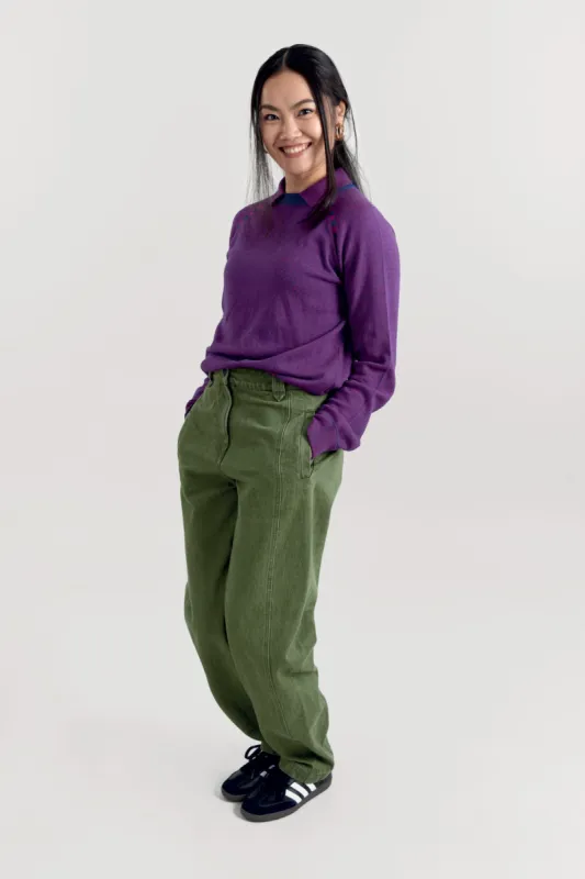 Yaka Trouser Green Wash sold by Ivalo.com