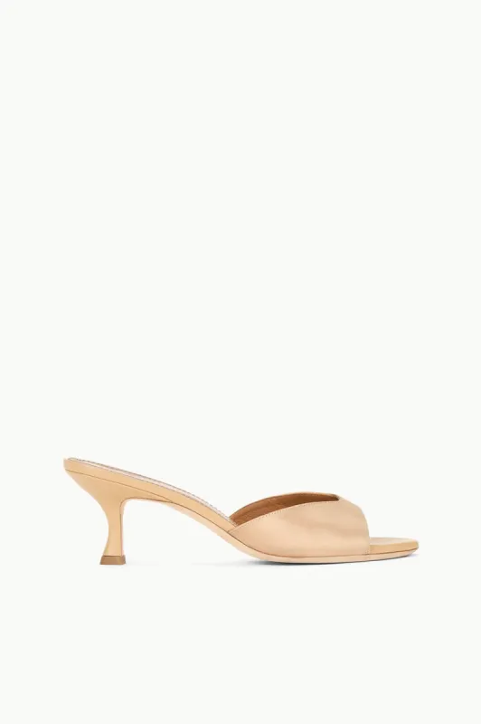 BRIGITTE MULE | CAMEL SATIN sold by STAUD