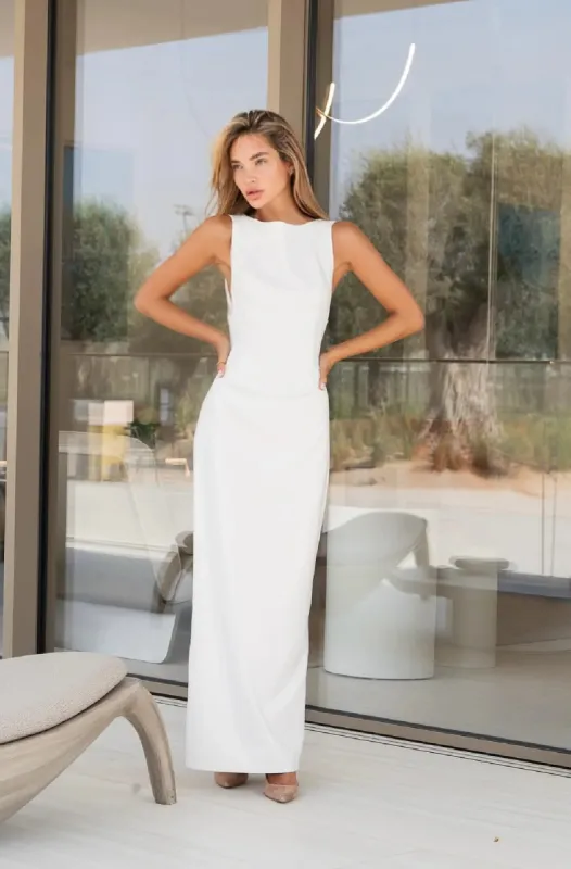 Amura Dress Cream sold by Anne Louise Boutique