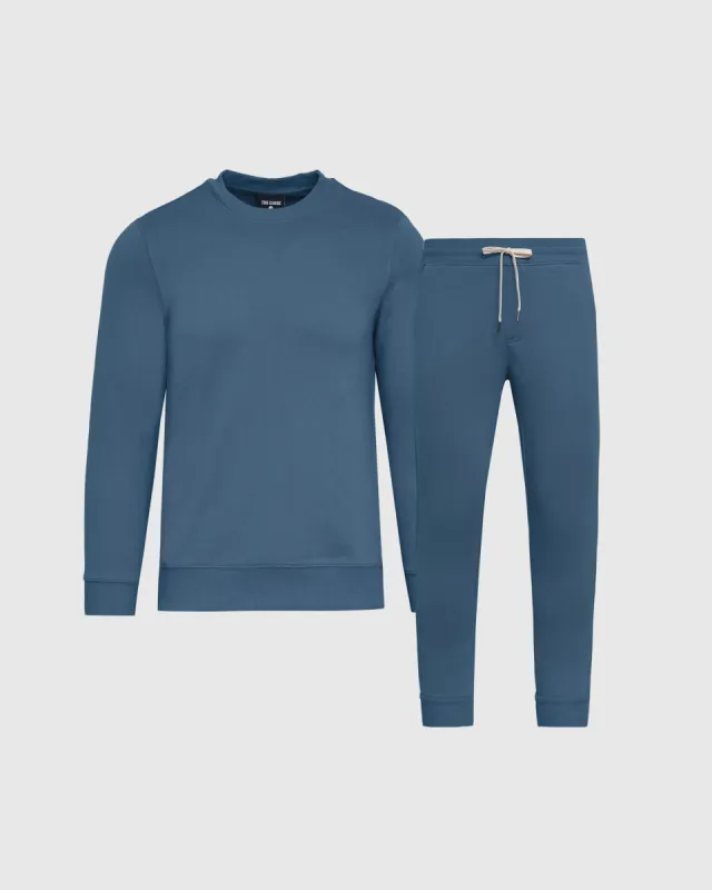 Fiord Pullover Fleece Crew & Jogger 2-Pack sold by True Classic