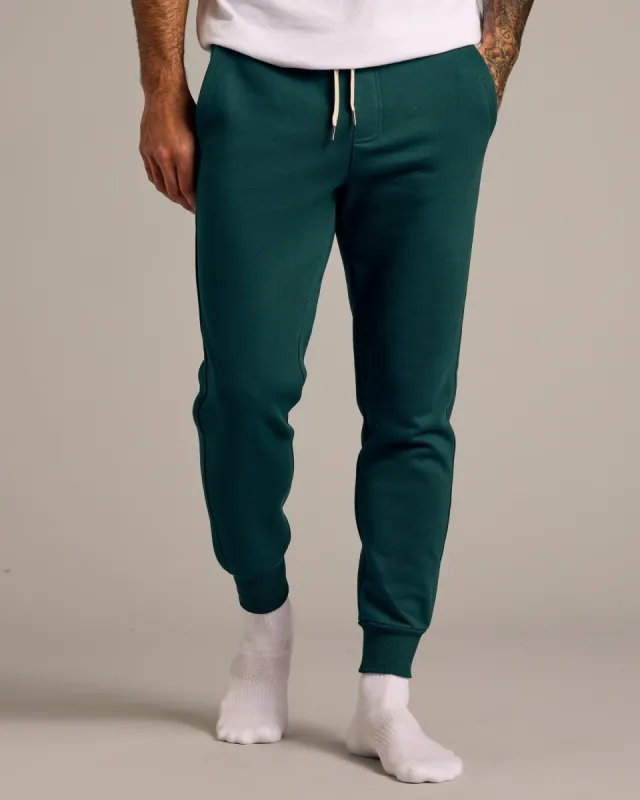 Emerald Fleece French Terry Joggers sold by True Classic