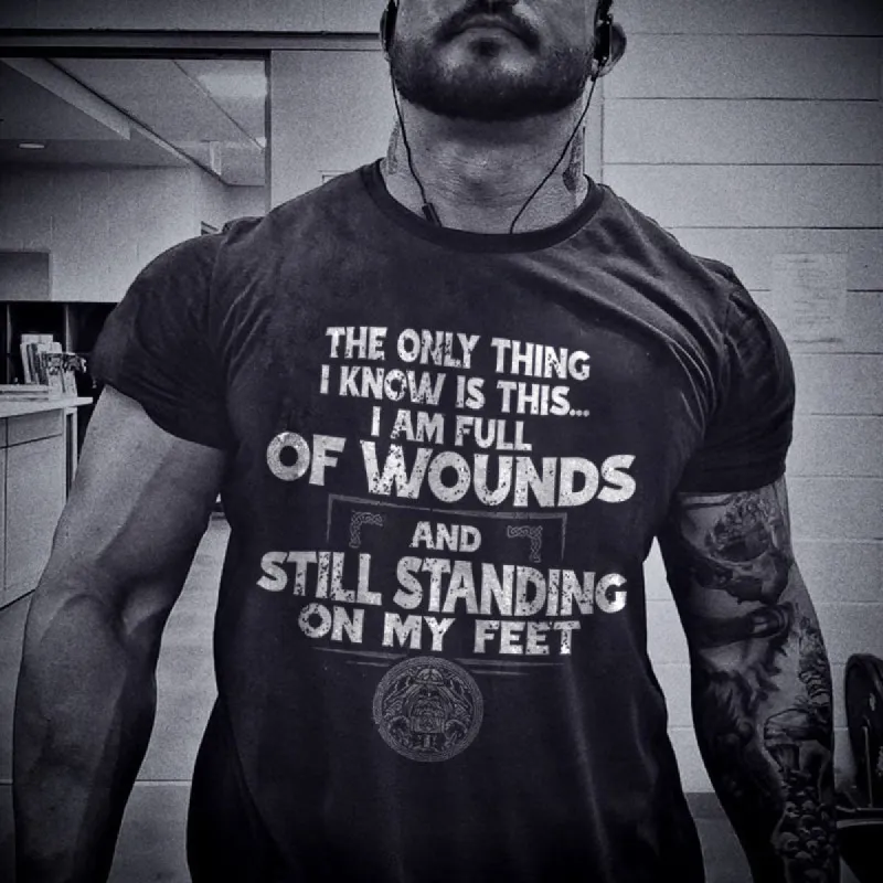 Vikings The Only Thing I know Is This Men's T-shirt sold by Polyalien