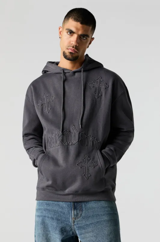 Legendary Embroidered Fleece Hoodie sold by Urban Planet