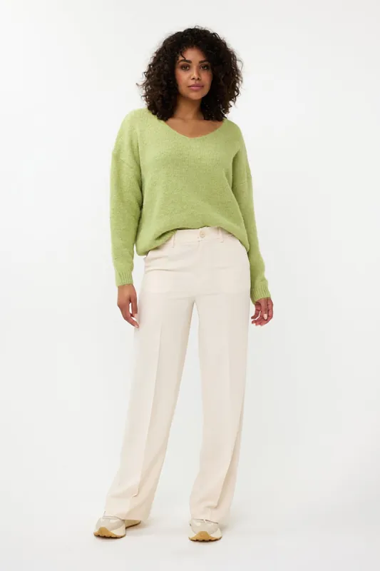 Wide City Elastic Trousers sold by French Cuff
