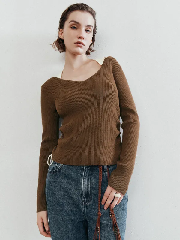 Rib Knitted T-Shirts sold by Urban Revivo