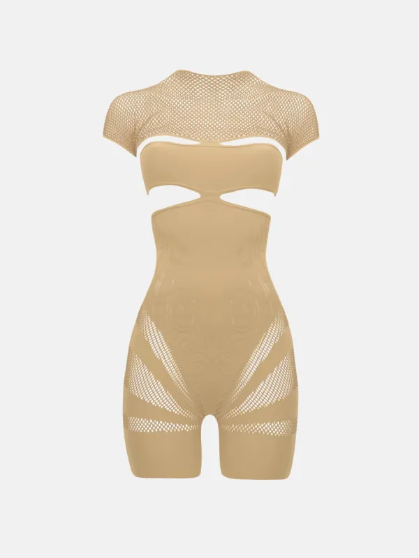 Pollard Playsuit Beige sold by Poster Girl