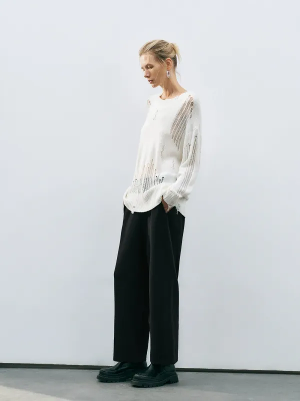 Loose Wide-Leg Pants sold by Urban Revivo