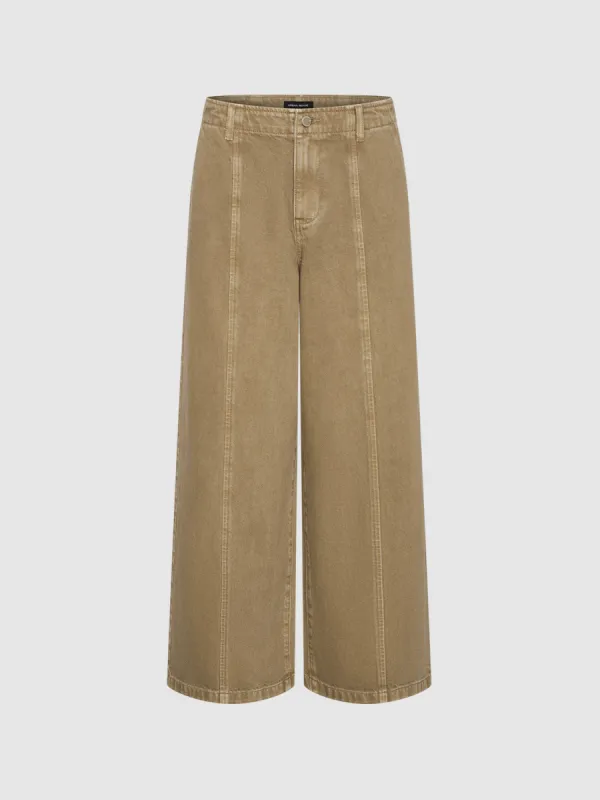 Denim Straight Jeans sold by Urban Revivo