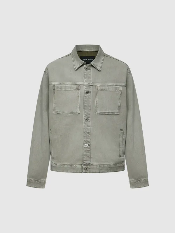 Button Up Denim Jackets sold by Urban Revivo