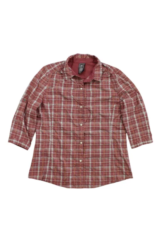 REI Womens Roll Sleeve Button Up sold by Out&Back Outdoor